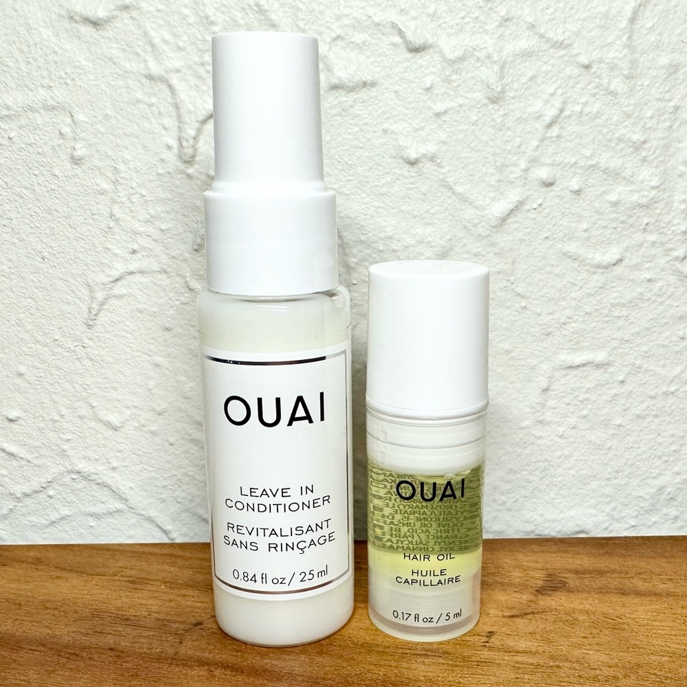 5 for $25-OUAI Leave-In Conditioner and Hair Oil Duo